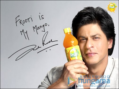 check out frooti ad shoot featuring srk 2