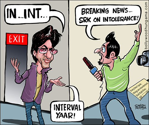 Bollywood Toons: When SRK speaks…