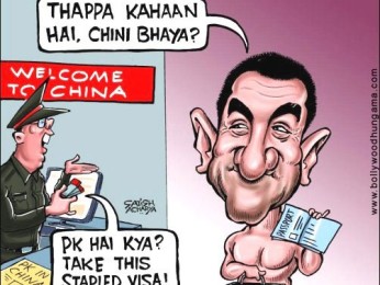 Bollywood Toons: Aamir’s PK in China Bollywood Toons: Aamir’s PK in China