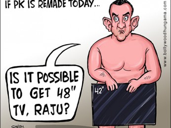 Bollywood Toons: If Aamir Khan’s PK is remade today…