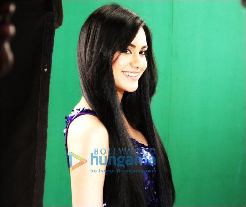 behind the scenes of parachute commercial featuring adah sharma 6