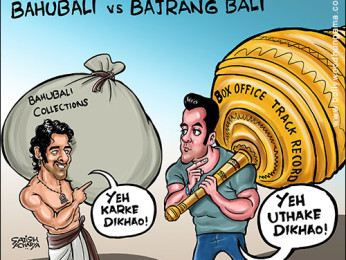 Bollywood Toons: Bahubali vs Bajrang Bali