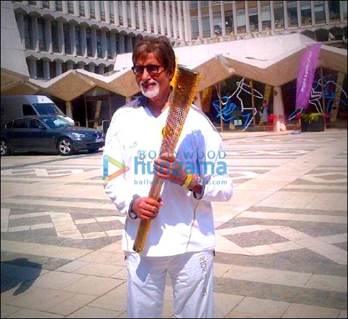 check out big b carries olympics torch in london 3