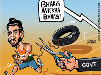 Bollywood Toons: Bhaag Milkha aur Bhaag