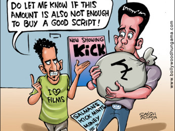 Bollywood Toons: Salman Khan’s Kick mints money