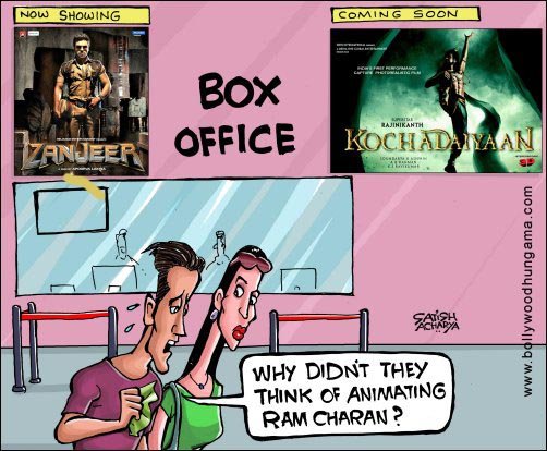 Bollywood Toons: Wooden Ram Charan
