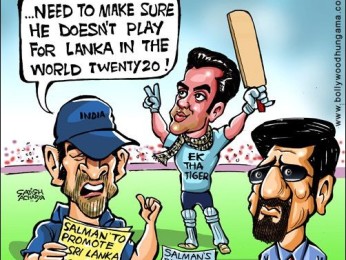Bollywood Toons: Salman’s fastest Hundred