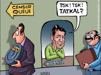Bollywood Toons: Tatkal service at Censor Board