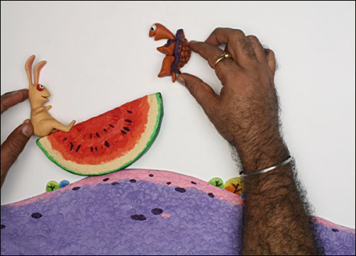 the making of tzps clay animation 4