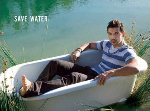 john abraham and jiah khan feature in the latest campaign of wrangler jeans 2