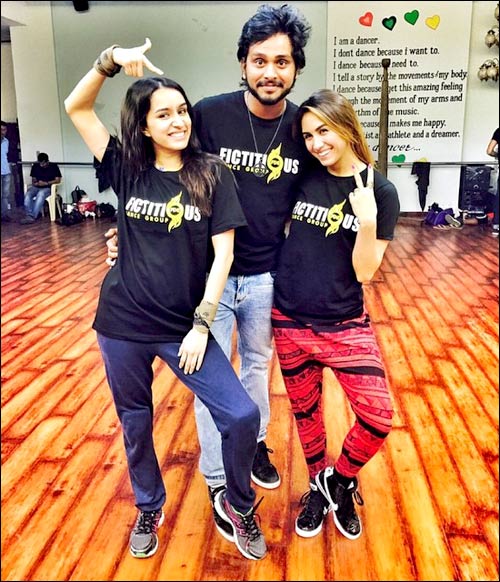 check out shraddha kapoor lauren gotlieb at dance rehearsals for abcd 2 4