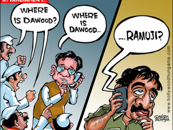 Bollywood Toons: Where is Dawood Ibrahim?