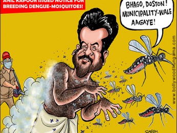 Bollywood Toons: Anil Kapoor’s dengue connection Bollywood Toons: Anil Kapoor’s dengue connection