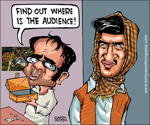 Bollywood Toons: Detective Byomkesh Bakshy! gets a new assignment