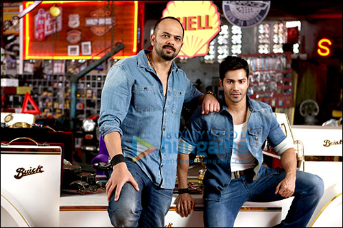 check out rohit shetty varun dhawan commence shoot of dilwale 3