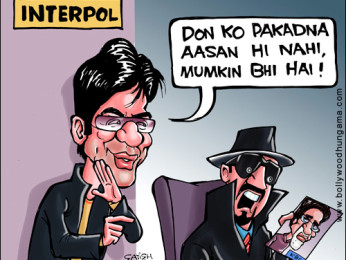 Bollywood Toons: Don joins Interpol Bollywood Toons: Don joins Interpol