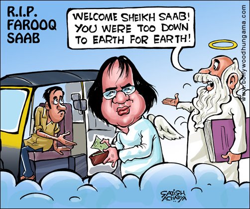 Bollywood Toons: For heaven’s sake, Farooq Shaikh was too down to earth