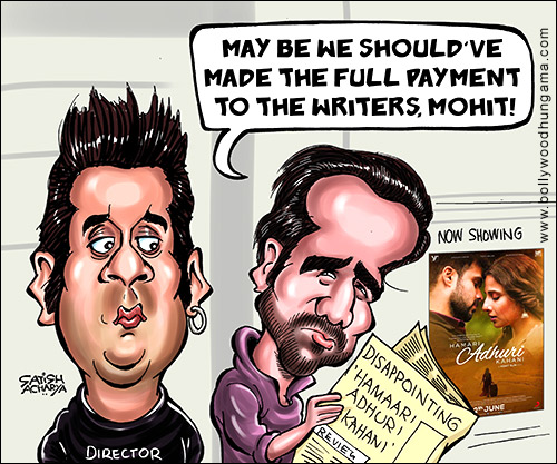 Bollywood Toons: Adhuri Kahani
