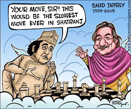 Bollywood Toons: RIP Saeed Jaffrey saab!