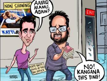 Bollywood Toons: Kangna’s Katti Batti fails Bollywood Toons: Kangna’s Katti Batti fails