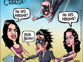 Bollywood Toons: Krrish ki heroine kaun?