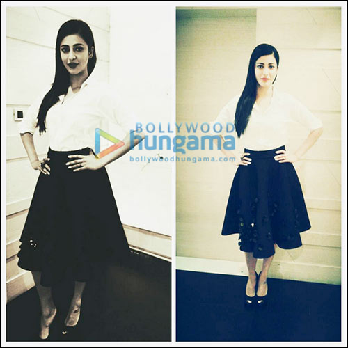 check out shruti haasans top 5 looks during welcome back promotions 4