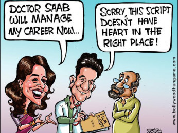 Bollywood Toons: Madhuri’s ‘Doctor’ Manager Bollywood Toons: Madhuri’s ‘Doctor’ Manager