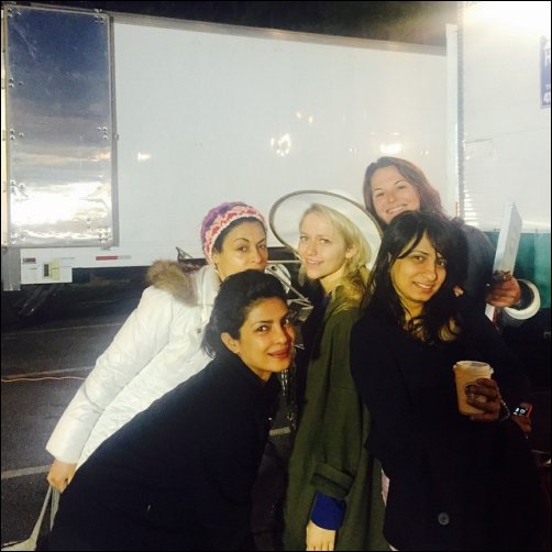 check out priyanka chopras fun moments on the sets of quantico 2