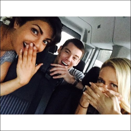 check out priyanka chopras fun moments on the sets of quantico 3