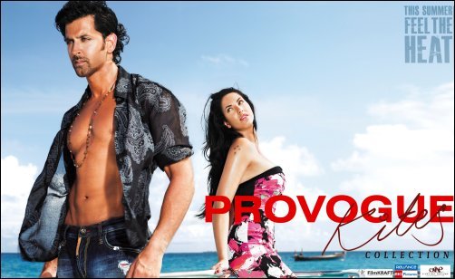 hrithik and barbara raise mercury levels with kites provogue collection 5