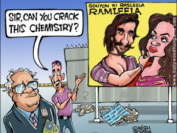 Bollywood Toons: Ram-Leela ki chemistry