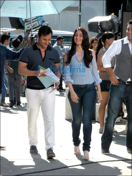 saif kareena shoot for head shoulders commercial 3