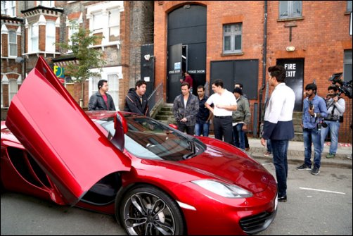 check out saif riteish drive mclaren spider 3