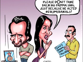 Bollywood Toons: Humshakals endangers Saif’s Padma Shri