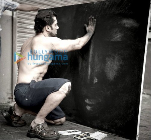 an exclusive look at salman khans charcoal painting 4