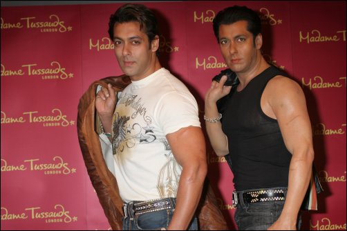 salman khan meets his wax replica 6