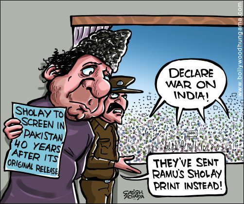 Bollywood Toons: Sholay to release in Pakistan