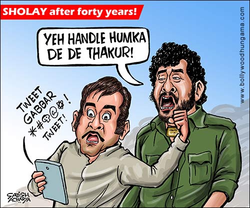 Bollywood Toons: Sholay after 40 years - Bollywood Hungama Bollywood Toons: Sholay after 40 years - Bollywood Hungama