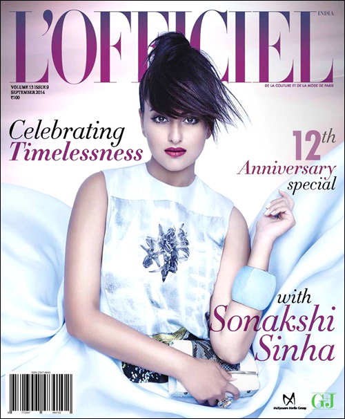 check out sonakshi sinhas new stylish avatar on the cover of lofficiel 2