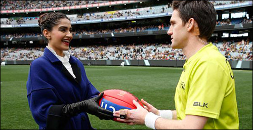 check out sonam kapoor at the melbourne cricket ground 4