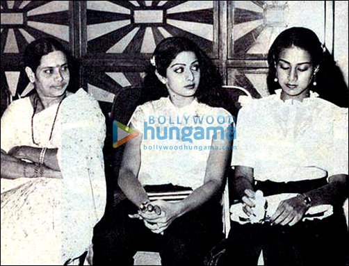 check out sridevi during her younger days with mother and sister 3