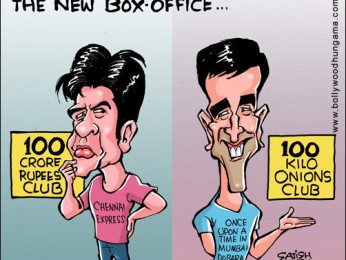 Bollywood Toons: SRK-Akshay’s 100 club