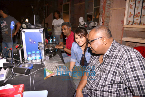check out rani mukerji rehearsing on set of mardaani 5