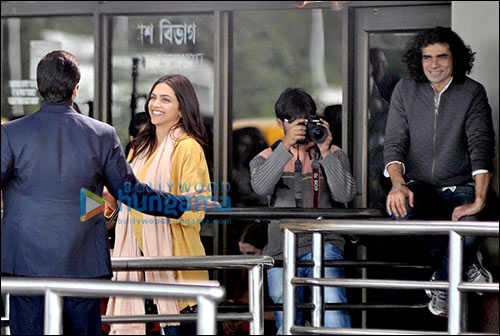 check out deepika padukone on the sets of tamasha 2