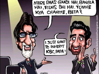 Bollywood Toons: Abhishek ka KBC