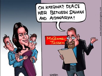 Bollywood Toons: Katrina Kaif’s wax statue Bollywood Toons: Katrina Kaif’s wax statue