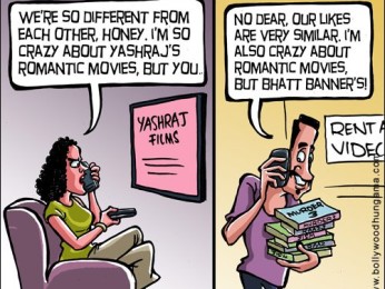 Bollywood Toons: Yash Raj V/s Bhatts Bollywood Toons: Yash Raj V/s Bhatts