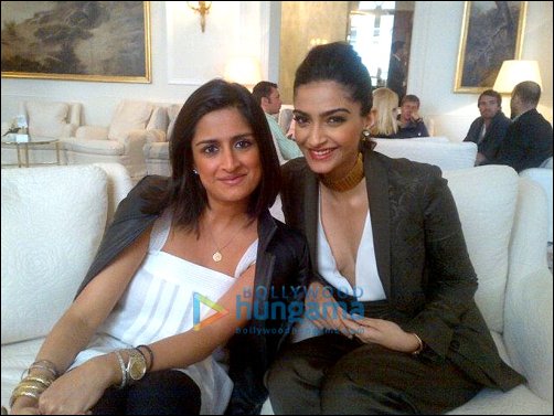 Sonam at Vanity Fair Gucci party