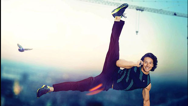 Tiger Shroff’s Fantastic Stunt On ‘A Flying Jatt’ Sets