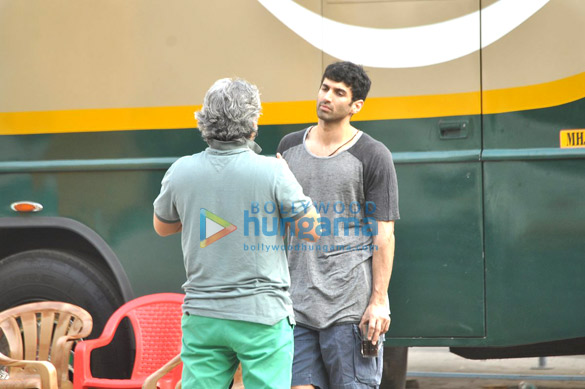 aditya roy kapur shraddha kapoor snapped post a look test for ok jaanu 9